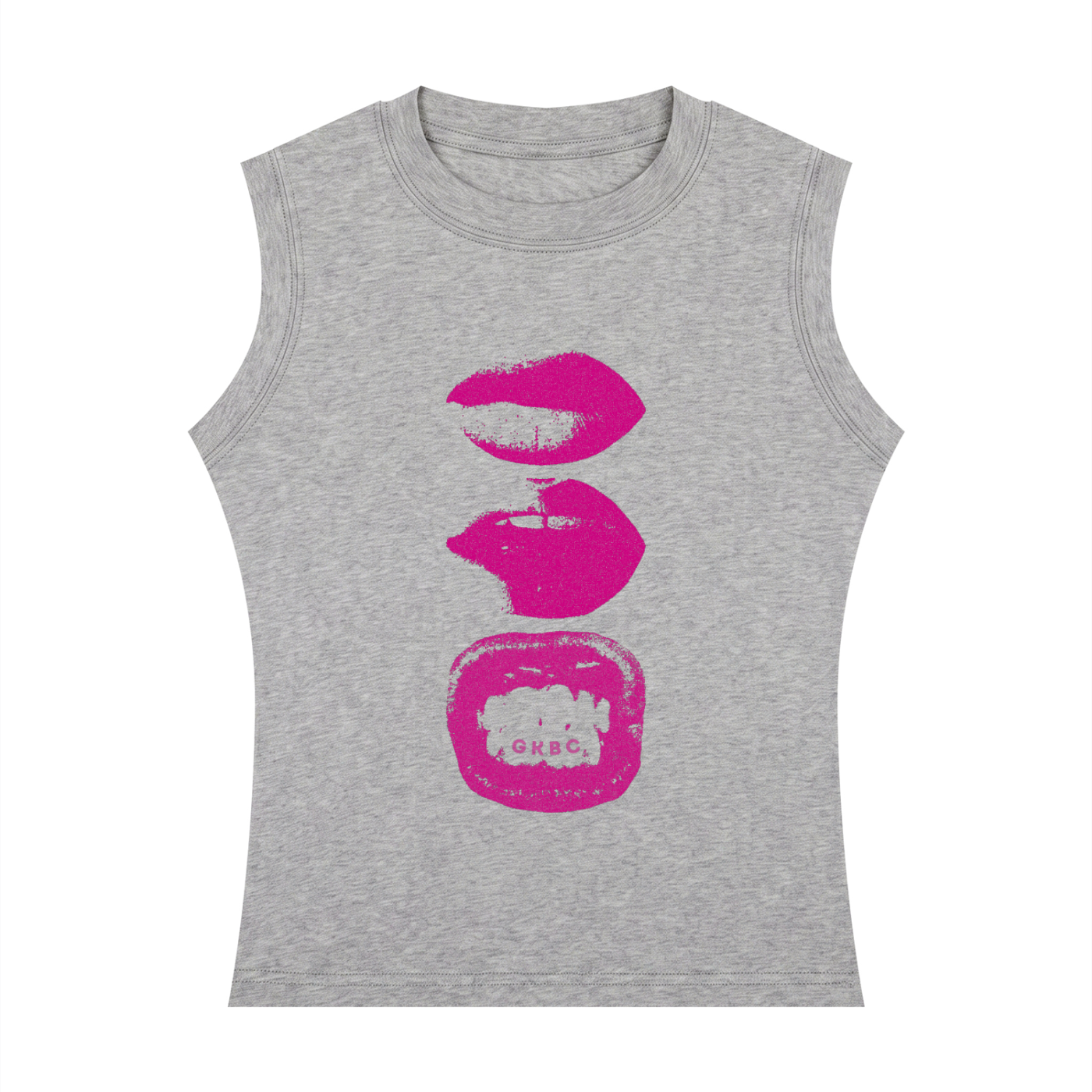 GKBC Kiss Me Crewneck Tank