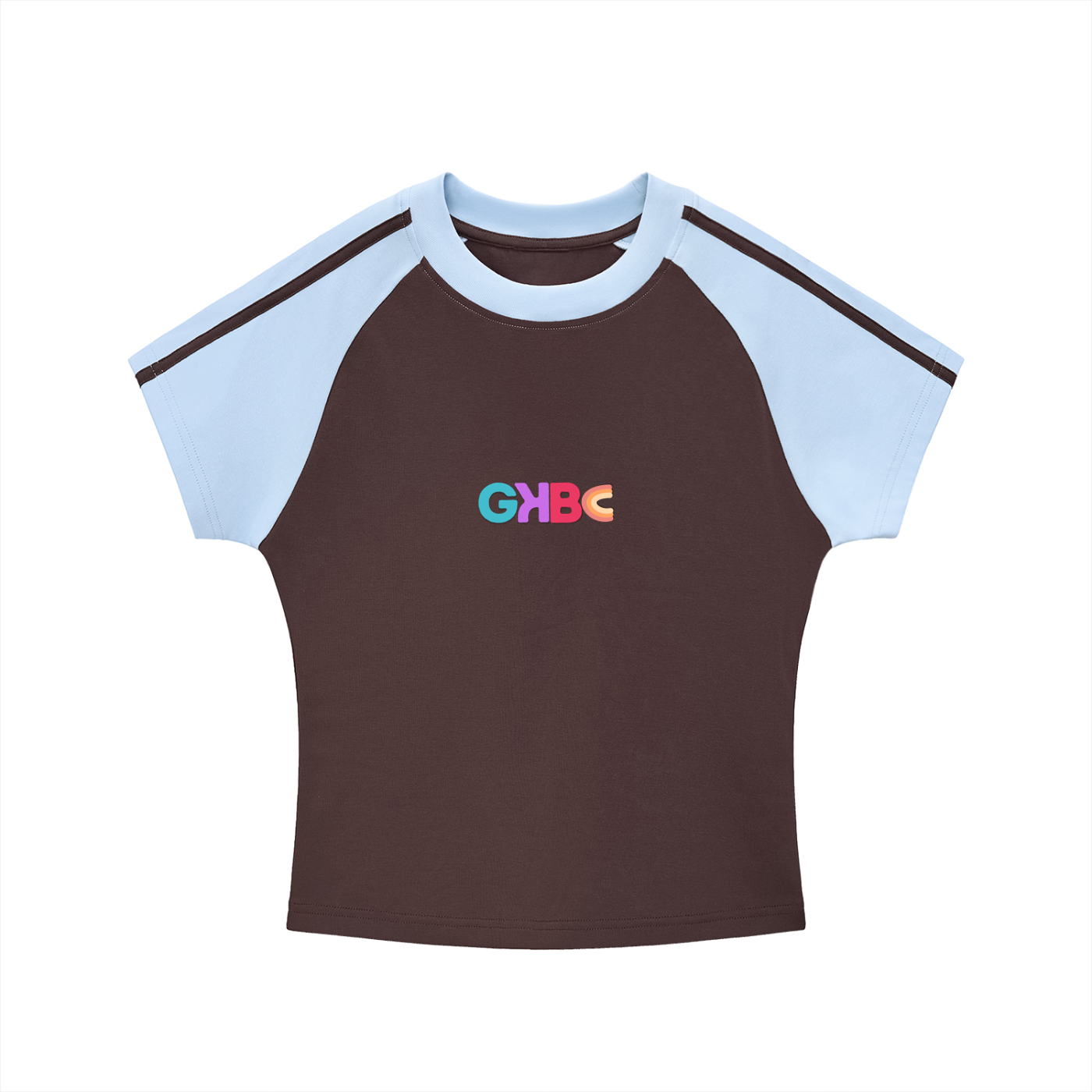 GKBC Logo Contrast Stripes Baby Tee