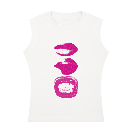 GKBC Kiss Me Crewneck Tank