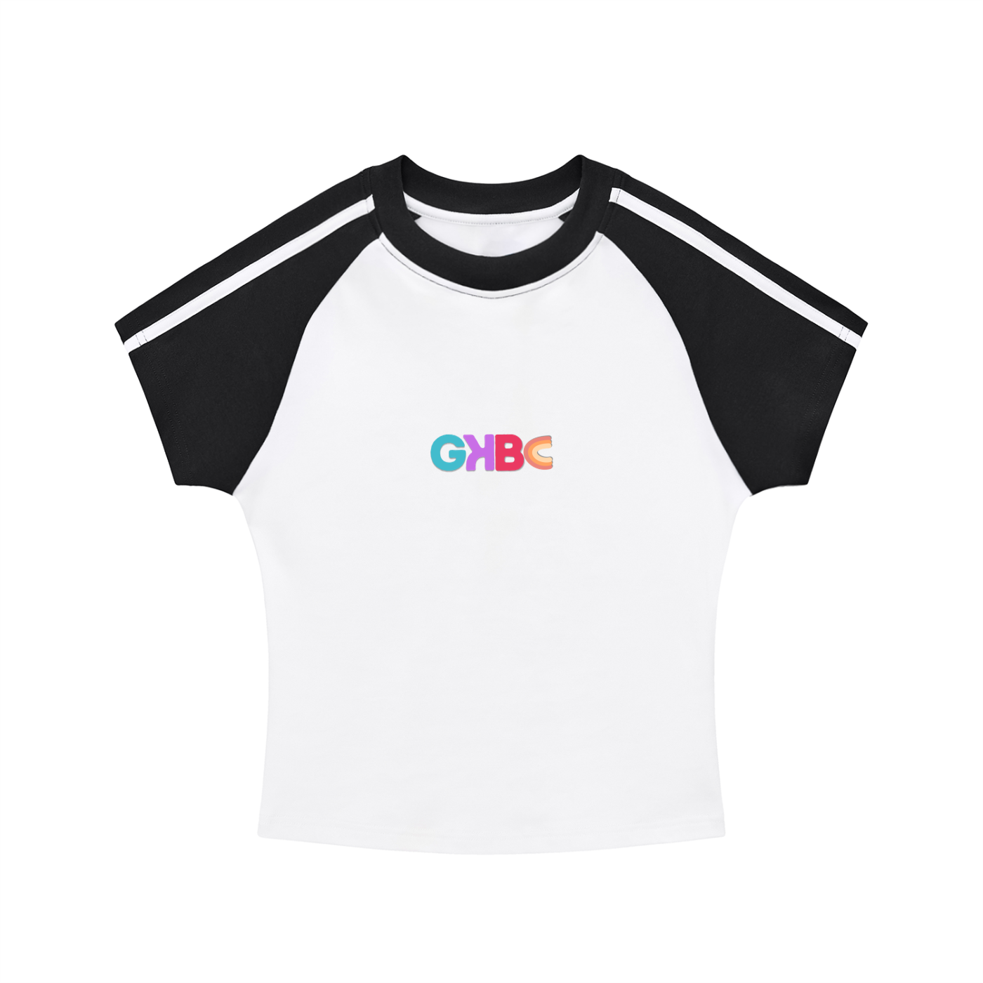 GKBC Logo Contrast Stripes Baby Tee